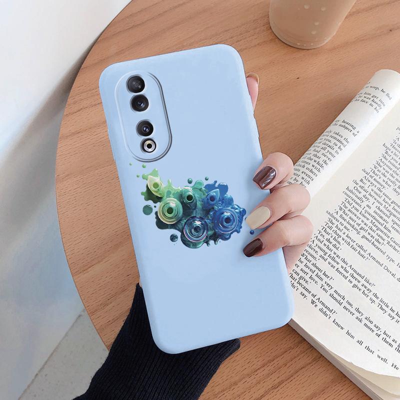Чехол для телефона Honor 90 6,7" Модный задний чехол с леопардовым принтом Мягкий силиконовый ударопрочный Fundas Для Honor 200 Lite TPU Coque Shell