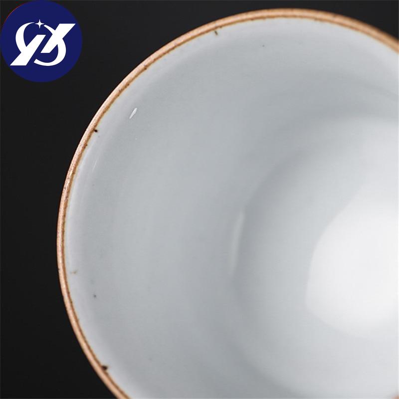 Ручная работа в печи для грубой керамики, смена мастер-чайной чашки, керамическая ручная роспись, кран, чайные чашки, чайный сервиз, посуда для напитков