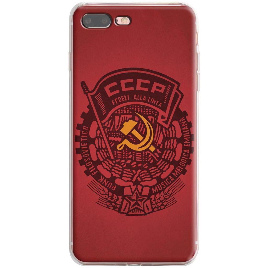 Силиконовый чехол «Советский Союз» для Apple iPhone 12 Mini 11 Pro SE XS X XR Max 8 7 6S 6 Plus 5S
