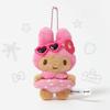 Olive Young X Sanrio Tanning My Melody Plush Keyring Keychain Pendant Doll Model Toy Cute Toys Birthday Gifts