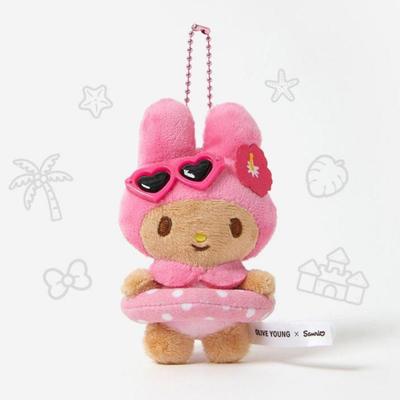 Olive Young x Sanrio Загар Мелодия Плюшевый Брелок Подвеска Кукла Модель Игрушка Милые Игрушки Подарки на День Рождения