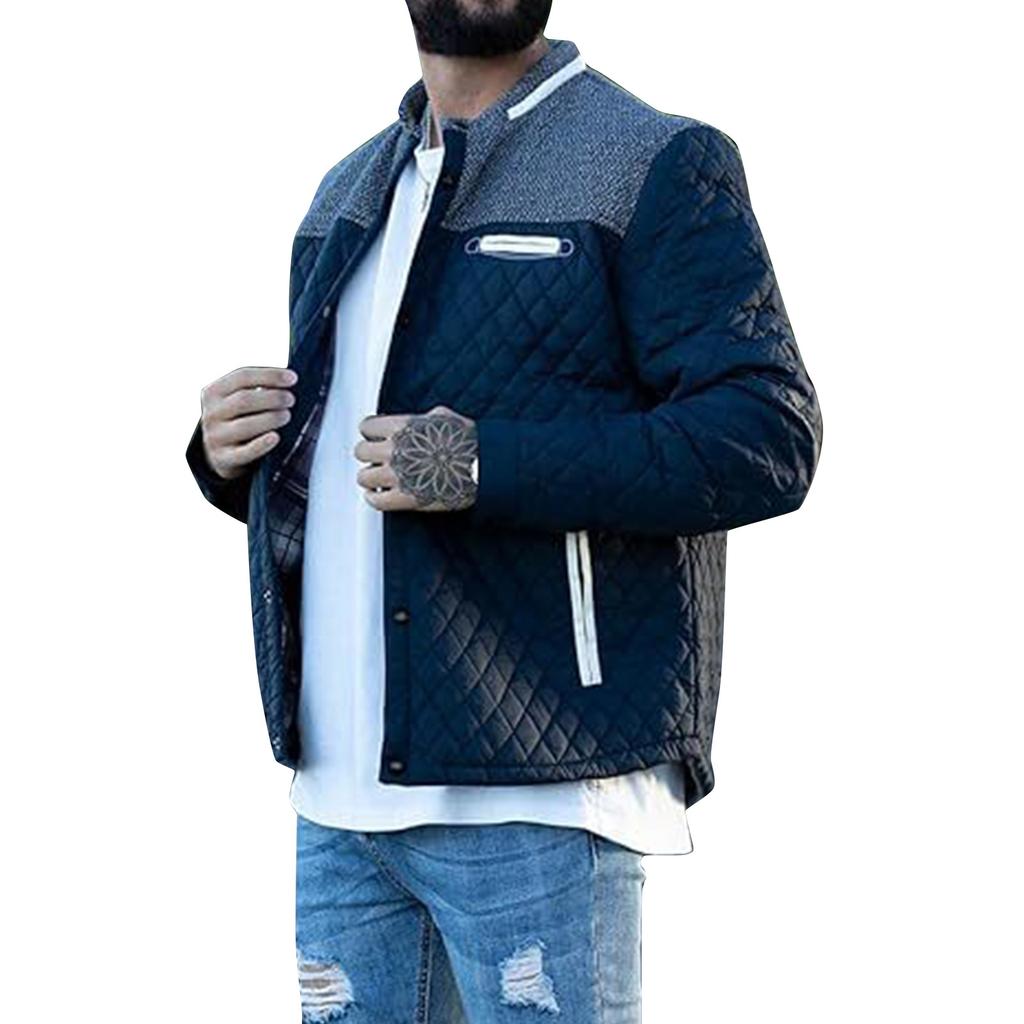 Мужская повседневная уличная спортивная ветрозащитная куртка с карманами, утепленная куртка