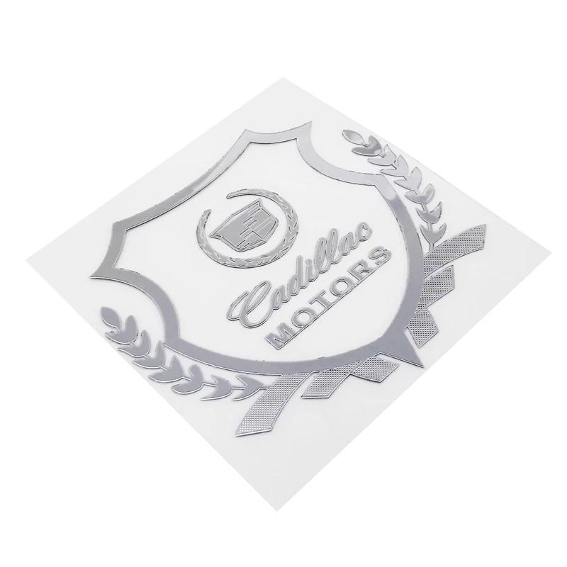 1pc Car Window Badge Sticker Rear Trunk Emblem Decals Decoration for Cadillac ATS BLS CT4 EXT SLS SRX STS XTS Escalade Deville