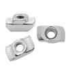 50Pcs M3/M4/M5 Slot Sliding T Type Nut Fasten Connector 20 Series