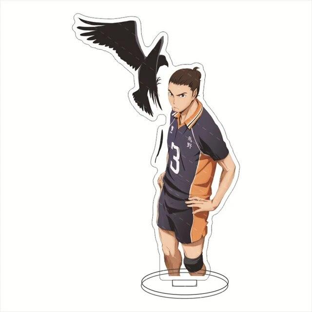 Фигурки героев японского аниме Haikyuu, акриловая подставка, Манджиро Кен Такемичи Хината, тарелка, декор для стола, стоящий знак, игрушки, подарки для детей