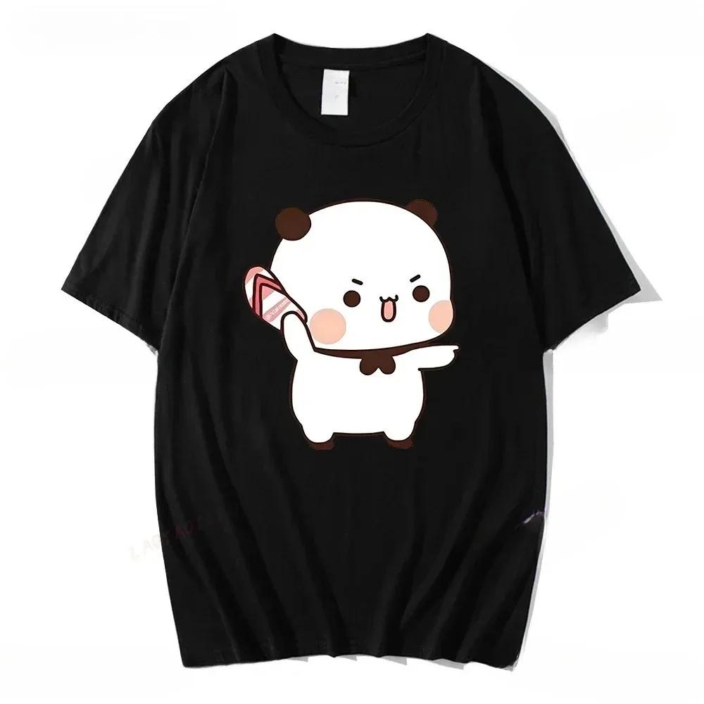 Couple Bubu Short Sleeve T Shirt Women Summer Casual Loose Cute Funny Round Neck Tshirt Pure Cotton T Shirt Unisex