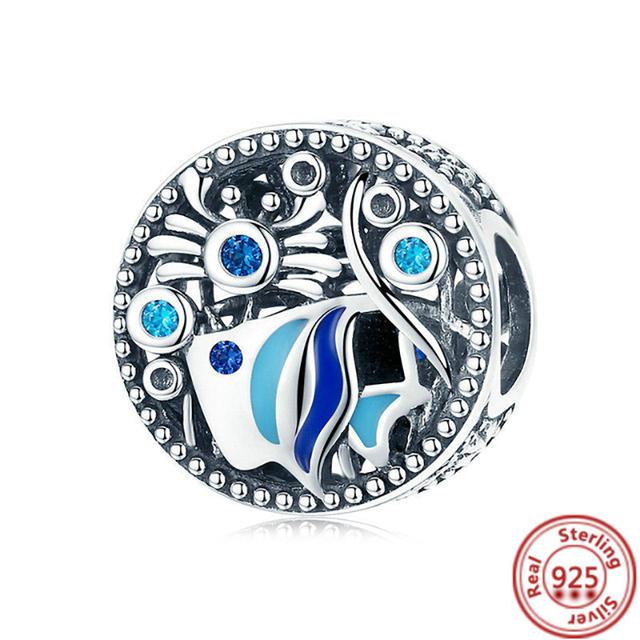 Новая летняя серия с подвесками в виде океана, муранское стекло, морская черепаха, морская звезда, рыба, бусины, подходят для браслетов, ювелирных изделий, подарка