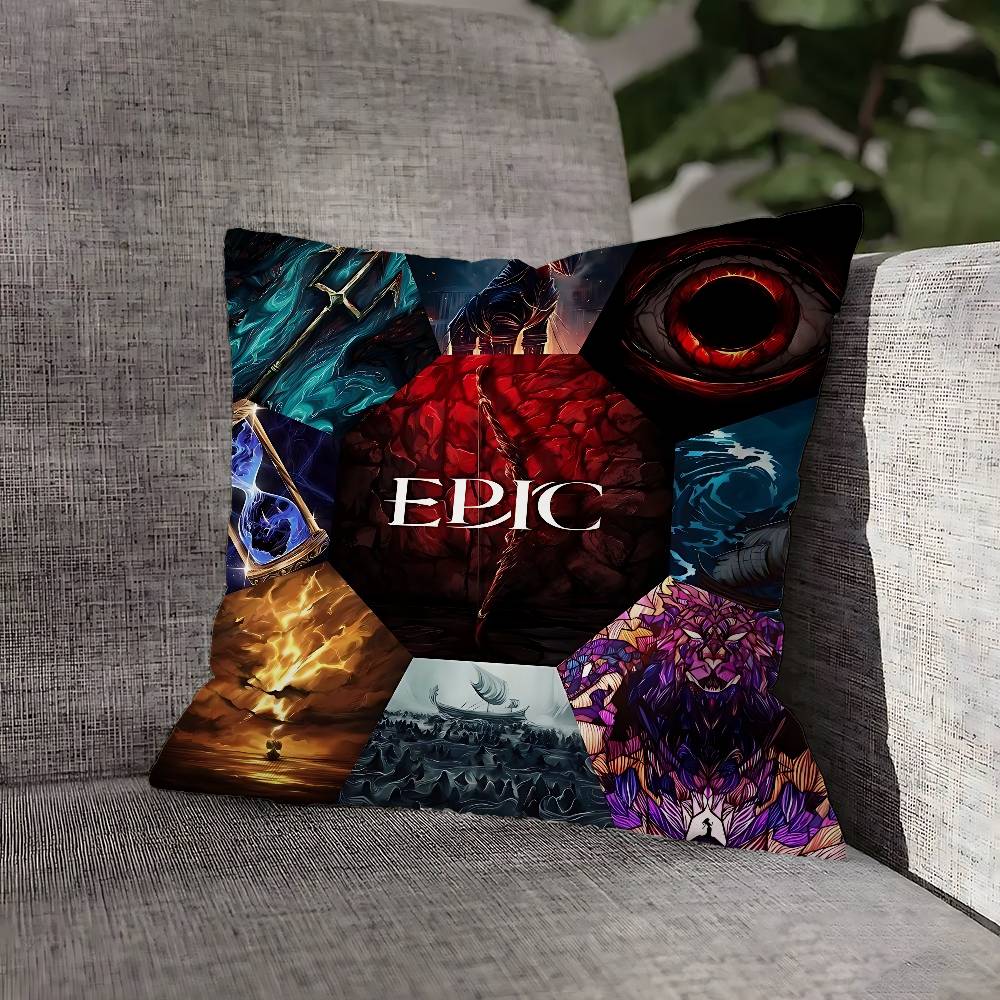 E-Epic Мюзикл Наволочка для диванного декора, автомобиля, офисной комнаты, с принтом, чехол для подушки, украшения и защита