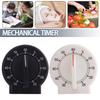 Mechanical Timer Loud Sound Plastic Wide Usage 1-60 No Kitchen Supplies Required Minutes Batter C8X8