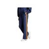 Adidas Originals 70S Fashion Striped Comfortable Sports Pants Women Pants Night-Blue JN8306