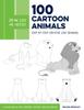 Книга Draw Like an Artist: 100 Cartoon Animals : Step-by-Step Creative Line Drawing - A Sourcebook for Aspiring Artists and Designers Volume 7