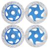 4PCS Universal Aluminum Alloy RC Car Brake Disc Metal Hex Adapter for 1 10 Remote Control Car