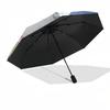 Dumbo Bath Themed Automatic Opening and Closing Umbrella, Brightly Colored 8-rib Portable Umbrella, Suitable for Men and Women, A Perfect Gift for Chr