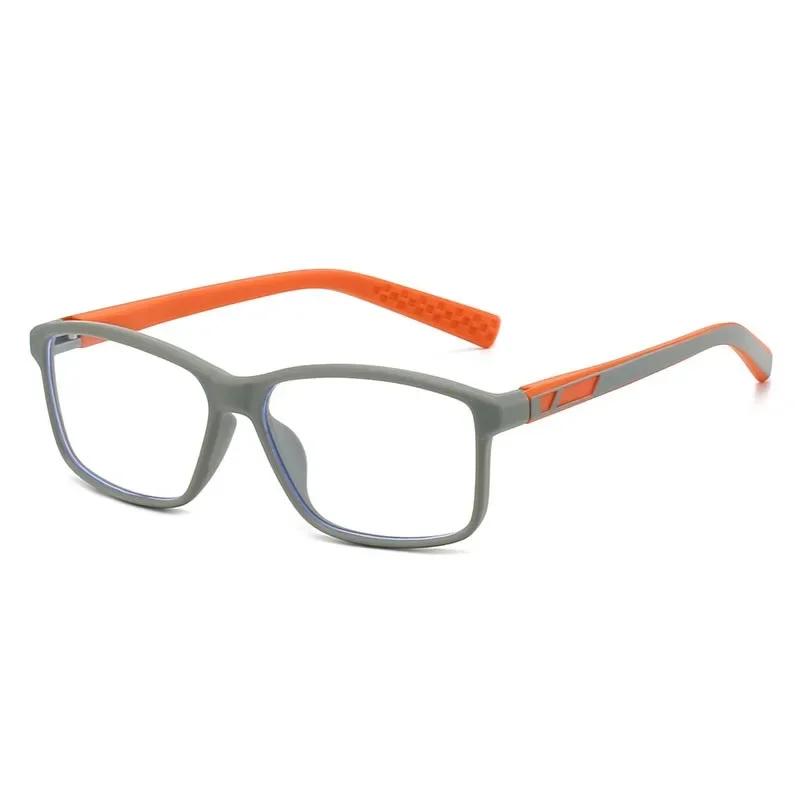 Унисекс Классическая Квадратная Оправа Высокой Четкости Защищающие от Синего Света Очки для Чтения Мужские Модные Спортивные Нескользящие Очки для Дальнозоркости