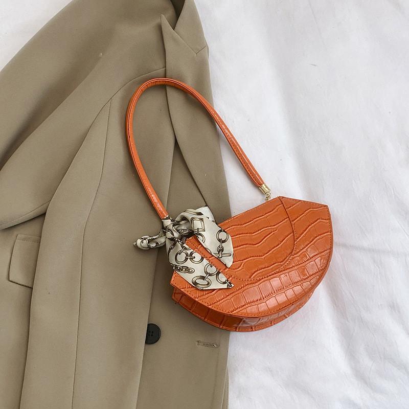 Trendy Street Style Pu Leather Bucket Bag Elegant And Beautiful Simple Shoulder Bag For Everyday Use