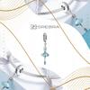 Charms 925 Ballerina Pendant Bead Beads Dance Gift Zircons
