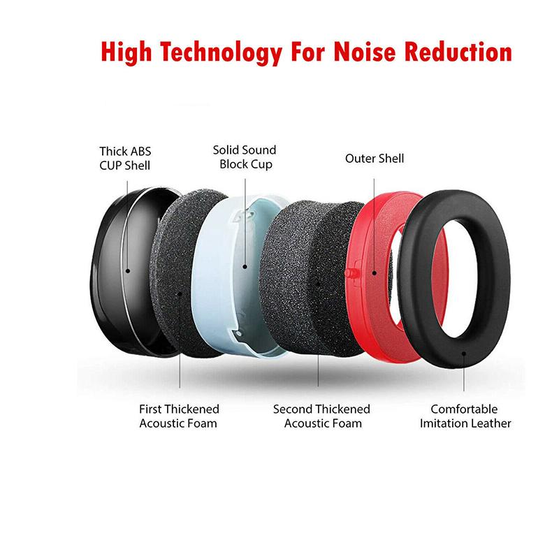 Защитные наушники для защиты органов слуха от шума Защитные наушники для стрельбы Защитные наушники для взрослых