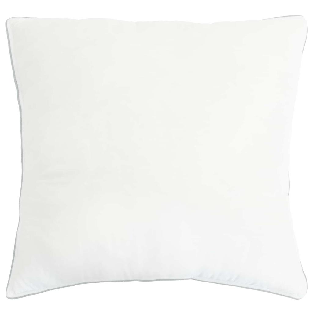 White Pillow 80 x 80 cm Bamboo Fiber