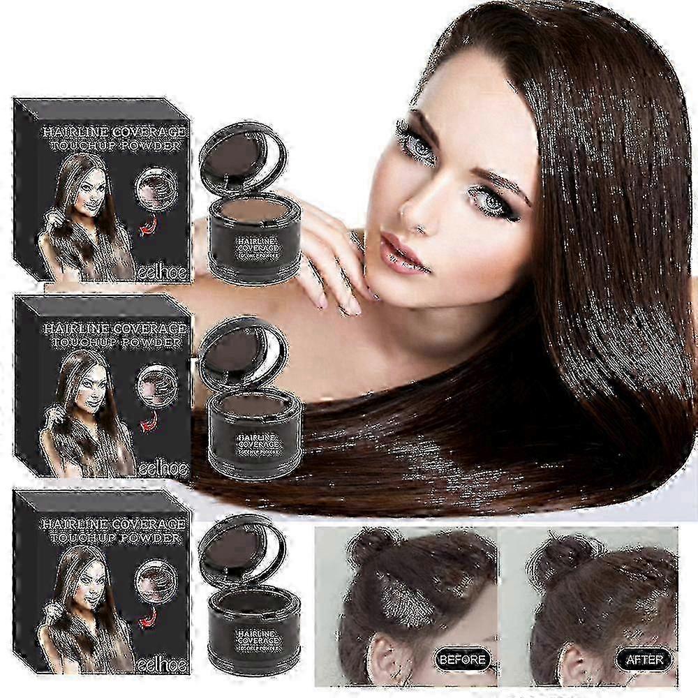 Eelhoe Waterproof Hair Line Powder Set Makeups Natural Fluffy Thin Hairline