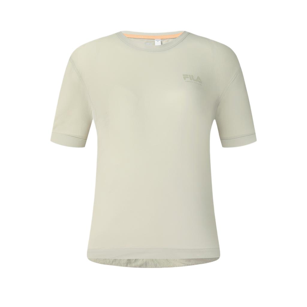 Fila Urban Explore Series Versatile Skin-Friendly Comfortable Sports Short Sleeve Regular T-Shirt Women Tops A11W538113F-LK