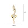 Senior Brooches Flower Leaf Brooch Pins for Women Suit Pendant  Fashion Brooches Jewelry