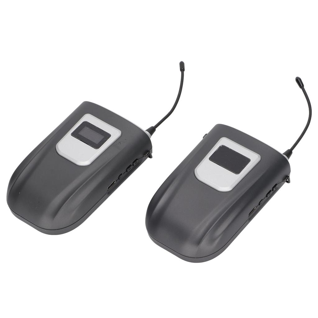 Беспроводная петличная микрофонная система Уличная радиоконденсаторная микрофонная система для видеоблога Мобильный телефон