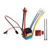 Brushed ESC 80A/480A Waterproof 2 Way 6V 3A BEC Output Auto Adjustment RC Car Brushed ESC for 1/8