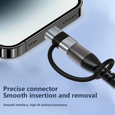 Адаптер PD30W USB Type C на ios для конвертера IOS «папа» на «мама» Type C адаптер для быстрой зарядки для iPhone 15 14 13 Pro Max iPad