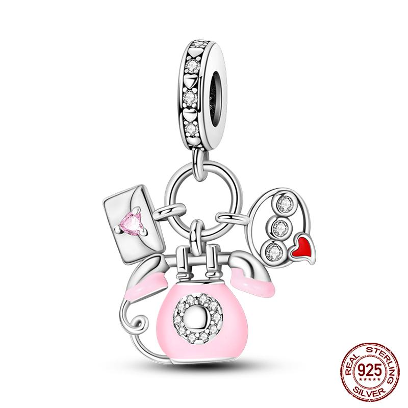 Светящиеся лампочки-шармы подходят для оригинального браслета Qikaola, разноцветные шары, домик-трамвай, бусины, сделай сам, ювелирные изделия, подарок