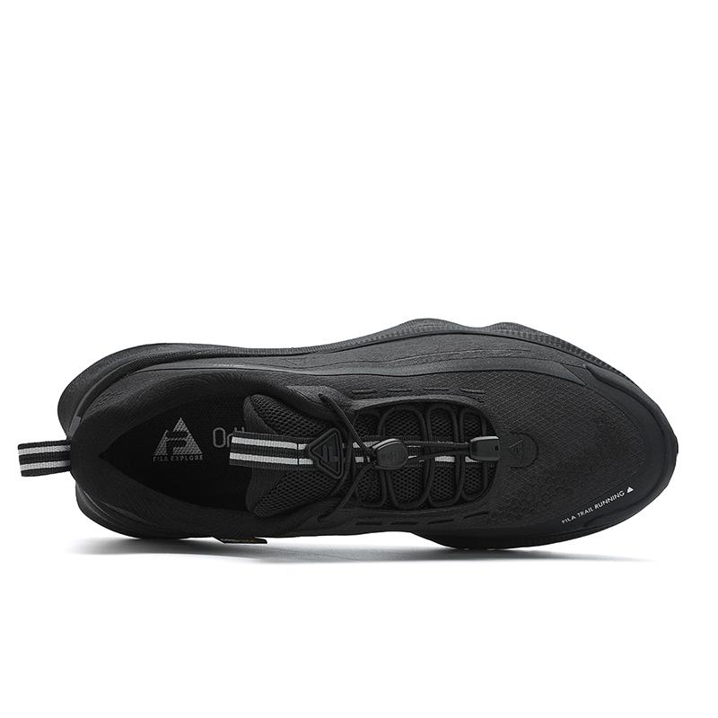 Fila SPD LYNX 3 Модные Удобные Амортизирующие Прочные Низкие Кроссовки Мужские кроссовки Черные A12M511201FBA