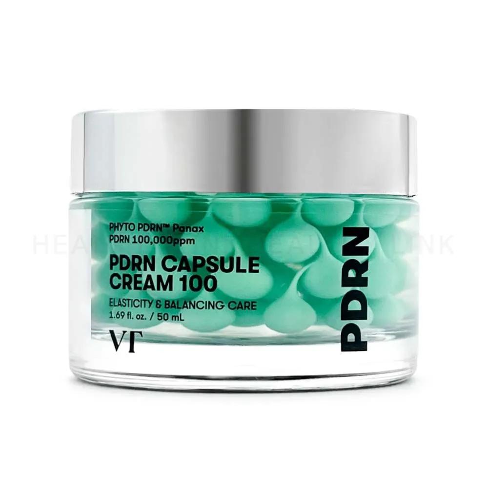 VT COSMETICS PDRN Capsule Cream 50ml + VT PDRN Riddle Shot 100 2-Step Mask