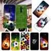 Чехол для телефона Fire Soccer Football для Xiaomi Mi 12 11T 10T 9T Lite Pro Ultra Note 10 Poco F3 F4 X4 GT, мягкий черный чехол для телефона