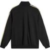 Puma Stand Collar Logo Long Sleeve Jacket Unisex Jacket Black 625821-01