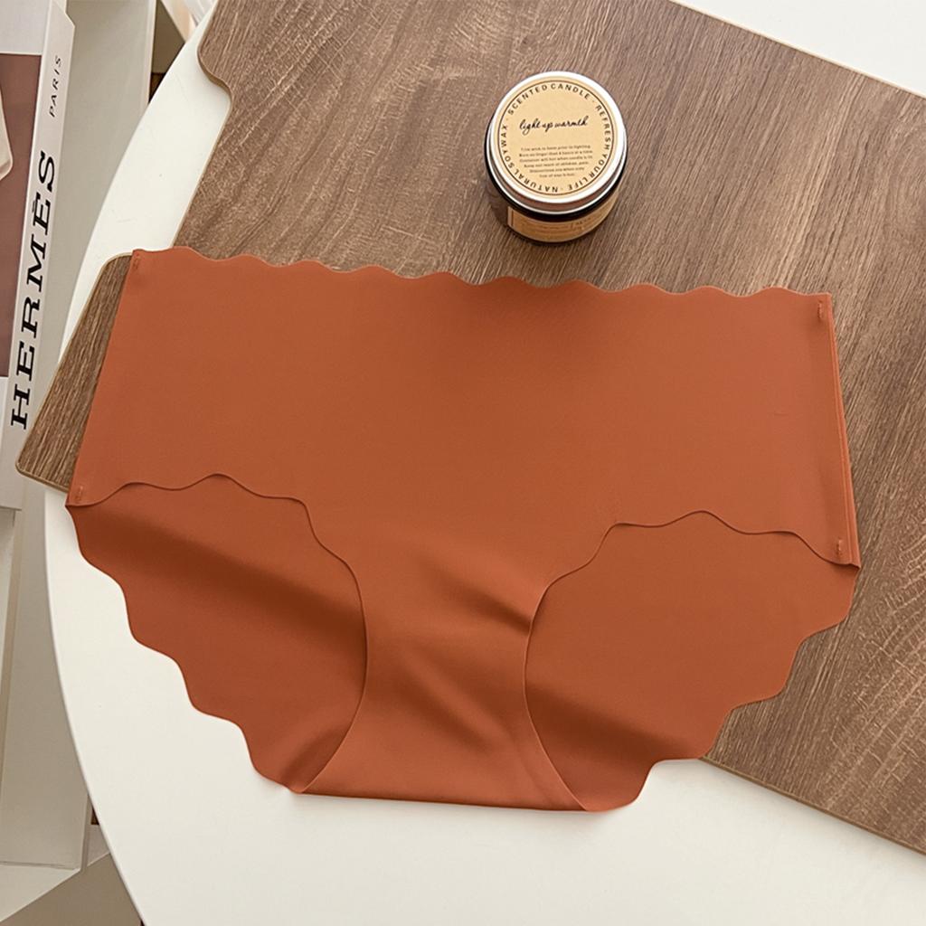 Women's Ice Silk Seamless Underwear, Thin, Breathable, Plus Size Women's Underwear