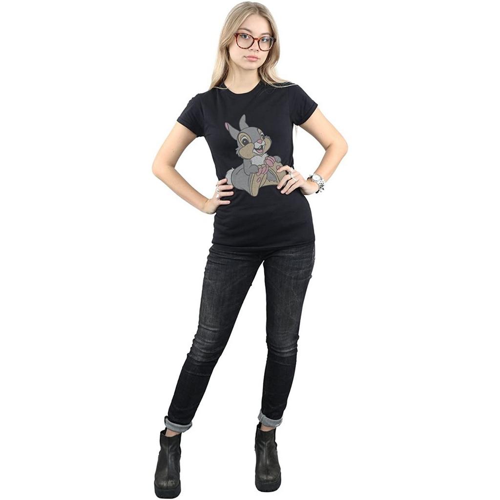 Disney Womens/Ladies Classic Thumper Cotton T-Shirt