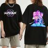 KPop Demon Hunters Huntrix Tees Summer Short Sleeve Tshirts Women Men Clothing Streetwear Unisex Graphic Print T-shirts Tops