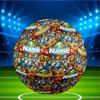 Custom Name Personalized Blue Smurfs Print Size 5 Soccer Ball Training & Match Football, for Team, Kicking, Gift for Football
