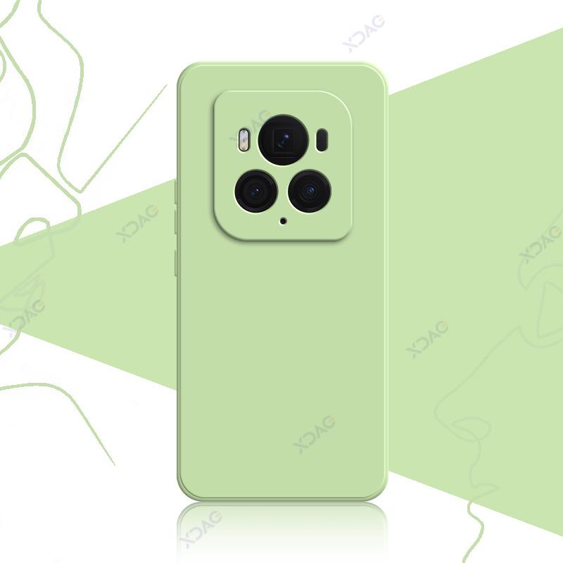 Роскошные двухслойные чехлы для Honor Magic6 Magic 6 Pro Ultimate 6Pro 6Ultimate 5G Square Liquid Silicone Phone Armor Coque