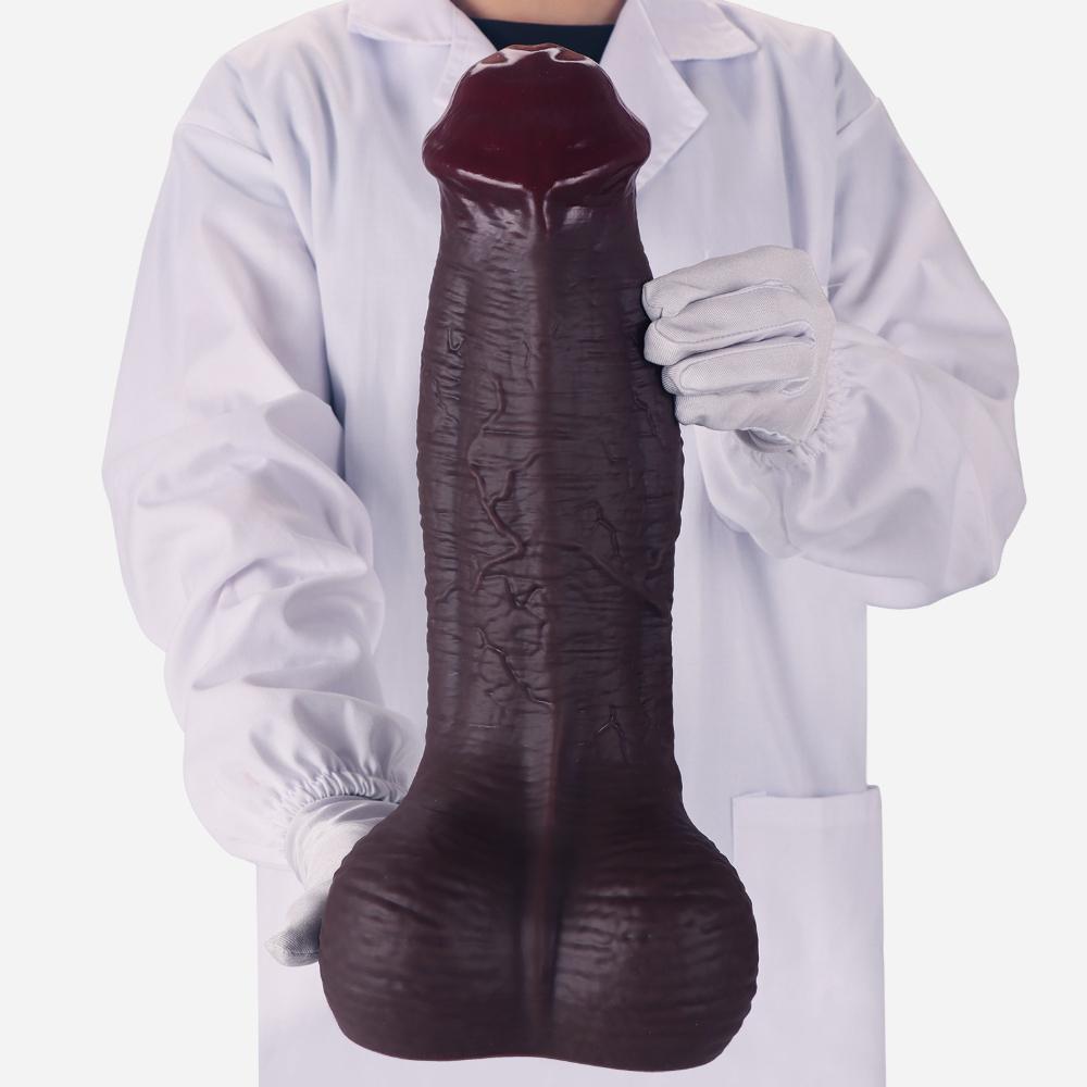 Большой реалистичный дилдо в виде животного для женщин, форма пениса лошади, взрослая секс-игрушка для стимуляции точки G, гибкий силиконовый мастурбатор