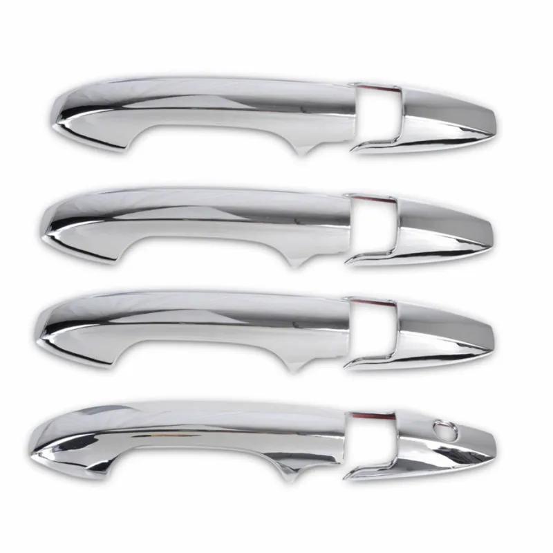 Styling Accessories For Honda Civic 2006 2007 2008 2009 2010 2011 Glossy Black Chrome Car Door Handle Cover Decor Trim