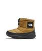 K Nuptse Bootie Logo Utility Size 20 Short, Brown/TNF Black,