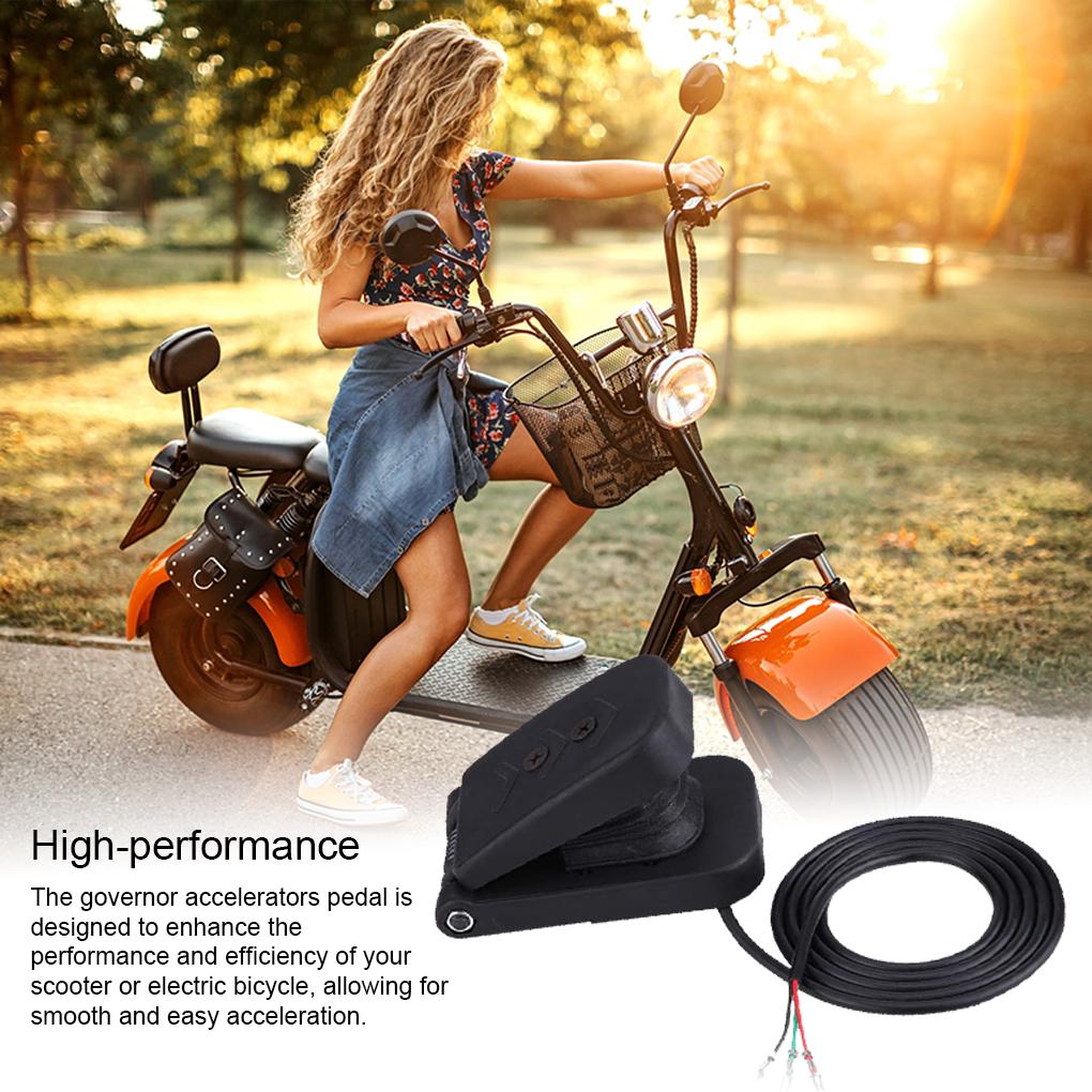 Электрический трехколесный велосипед, педаль газа, регулятор скорости, ускорители, тормозная педаль, запчасти для модернизации детских автомобилей