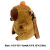 Warm Capybara Crossbody Bag Plush Shoulder Bag New Capybara Plush Backpack  for Girls