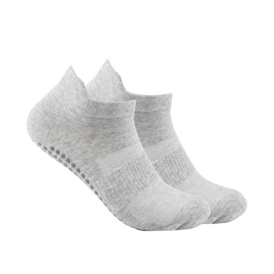 1 Pair Unisex Floor Socks Anti-slip Silicone Bottom Mid-tube No Odor Thickened Warm