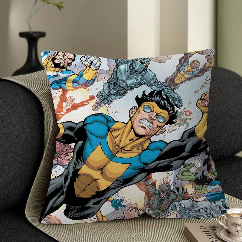 I-Invincible Pillow Anime Pillow Sofa Bed Head Pillow Cover Cushion Cover 45X45 Cm Fashion