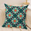 Symmetrical Pattern Cushion Cover Pillowcase Ultra Soft Skin Friendly Fabric Cloud Like Comfort  Concealed Zipper