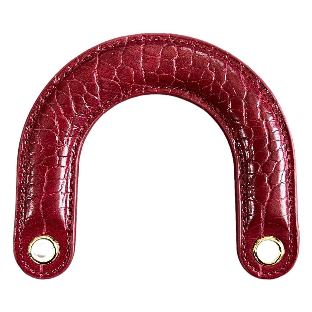 Curved PU Bag Strap Handle - Replaceable Handheld Bag Accessory