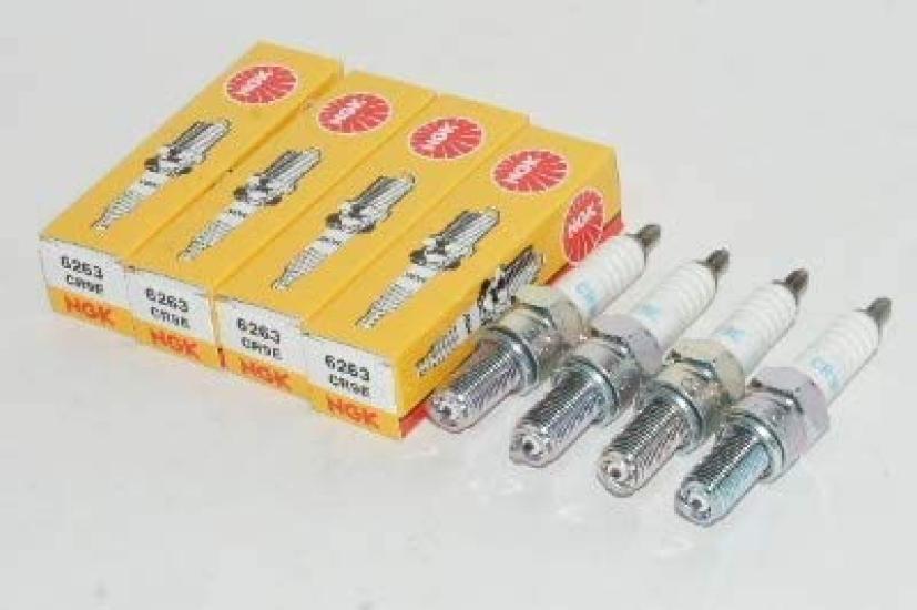 138OnlineShop NGK CR9E 6263 Свечи зажигания x 4 Nippon Tokushu Резьбовой тип (NGK, Тогё) 4X-1513