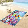 1pc The Amazing Digital Circus Beach Towel, Soft Beach Towel Suitable for Beach Swimming, Outdoor Camping and Traveling