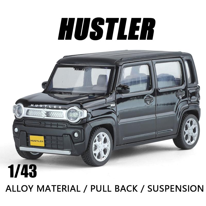 1:43 Suzuki HUSTLER Alloy Diecast Car Metal Vehicle High Simulation Pull Back Children Exquisite Gifts Display Collect Value One